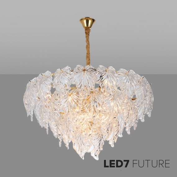 Ritz - Glass Maple Chandelier